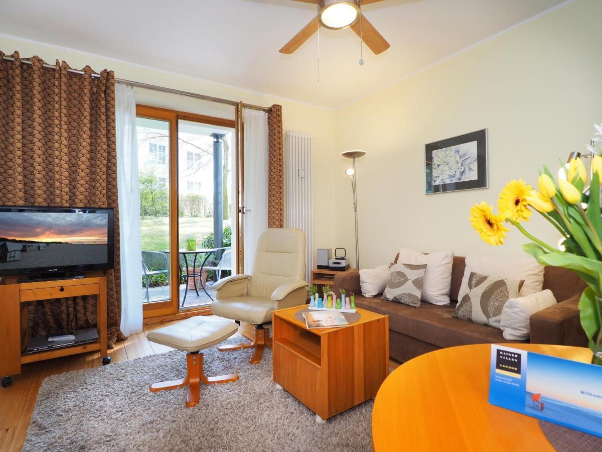 Kaiservillen Heringsdorf - 1-Raum-Ferienwohnung Mit Terrasse D103 Exterior foto